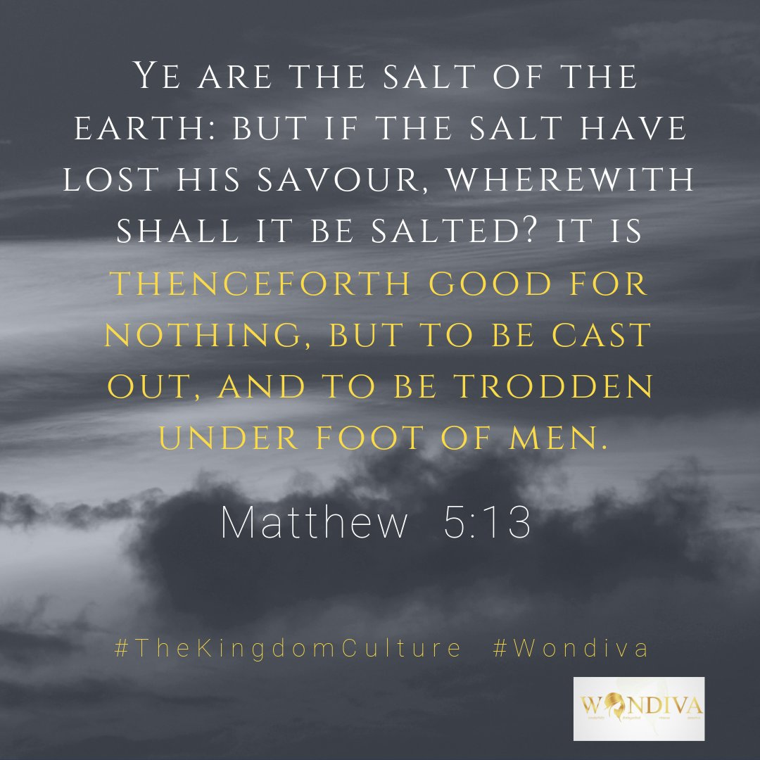 won_diva's tweet image. We ar to strive each day dat our salt would nat loose its taste
#Wearethesaltoftheearth
#Wondiva
#TheKingdomCulture