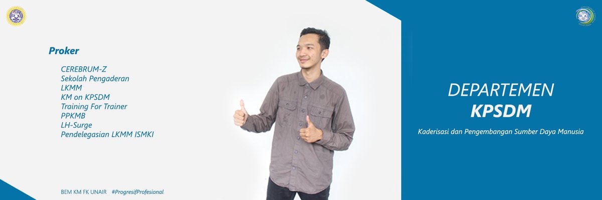 [KENAL PROKER]

KPSDM
BEM KM FK UNAIR

#ProgresifProfesional