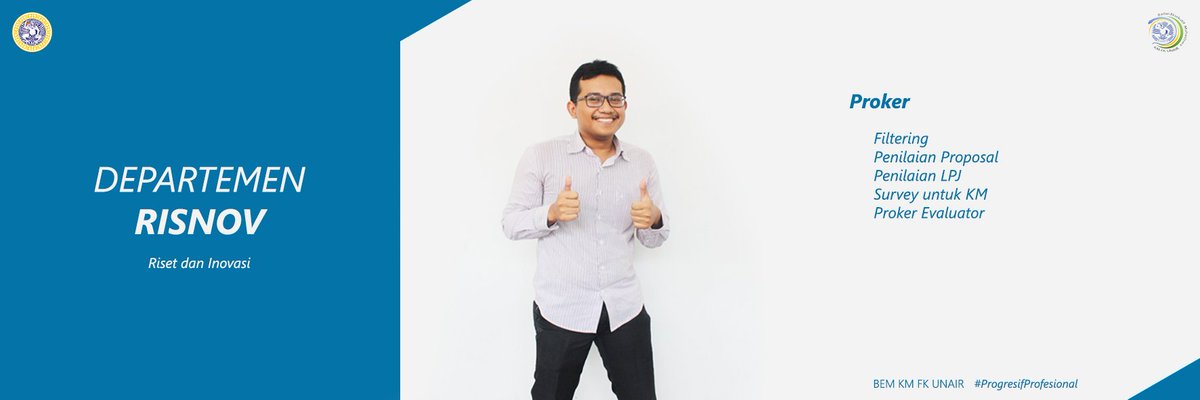 [KENAL PROKER]

RISNOV
BEM KM FK UNAIR

#ProgresifProfesional
