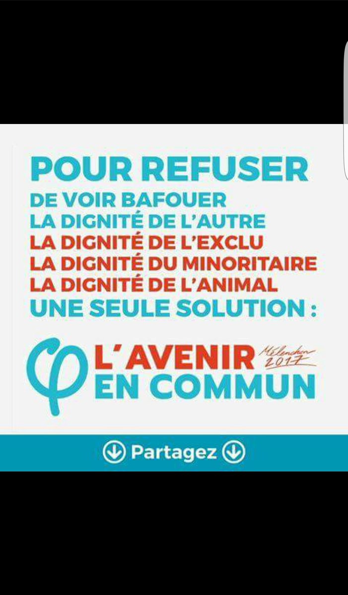 LucMelenchon's tweet photo. Pour refuser se voir bafouer sa dignité, une seule solution:
L'Avenir en Commun.
#JLM2017 #MelenchonFAQ2 #6eRepublique #AvenirEnCommun https://t.co/pB9XJZ9bWR