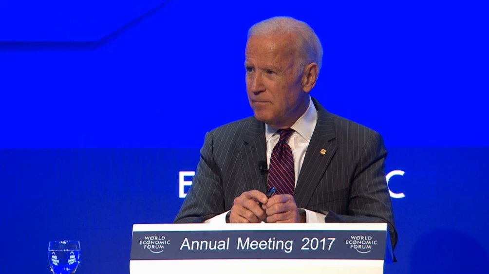 US VP Biden speaks on Cancer Moonshot at World Economic Forum, noting importance of collaboration and urgency bit.ly/2j6SjGA
