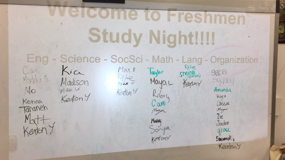 Link Crew CHS tweet media