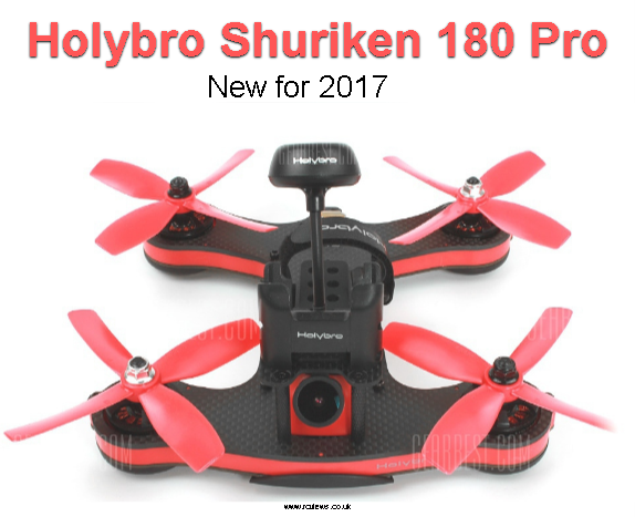 RCViews1's tweet image. Holybro have added to their Shuriken range of race quads with a stunning 180 Pro version. #drones #tempted  shrsl.com/?g1my