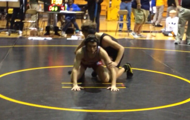 str8_up_blonde7's tweet photo. I hate not being able to make it tonight but congrats on your win! โค#maroon #wrestling #pinnedhim https://t.co/2XKfI4BdAi