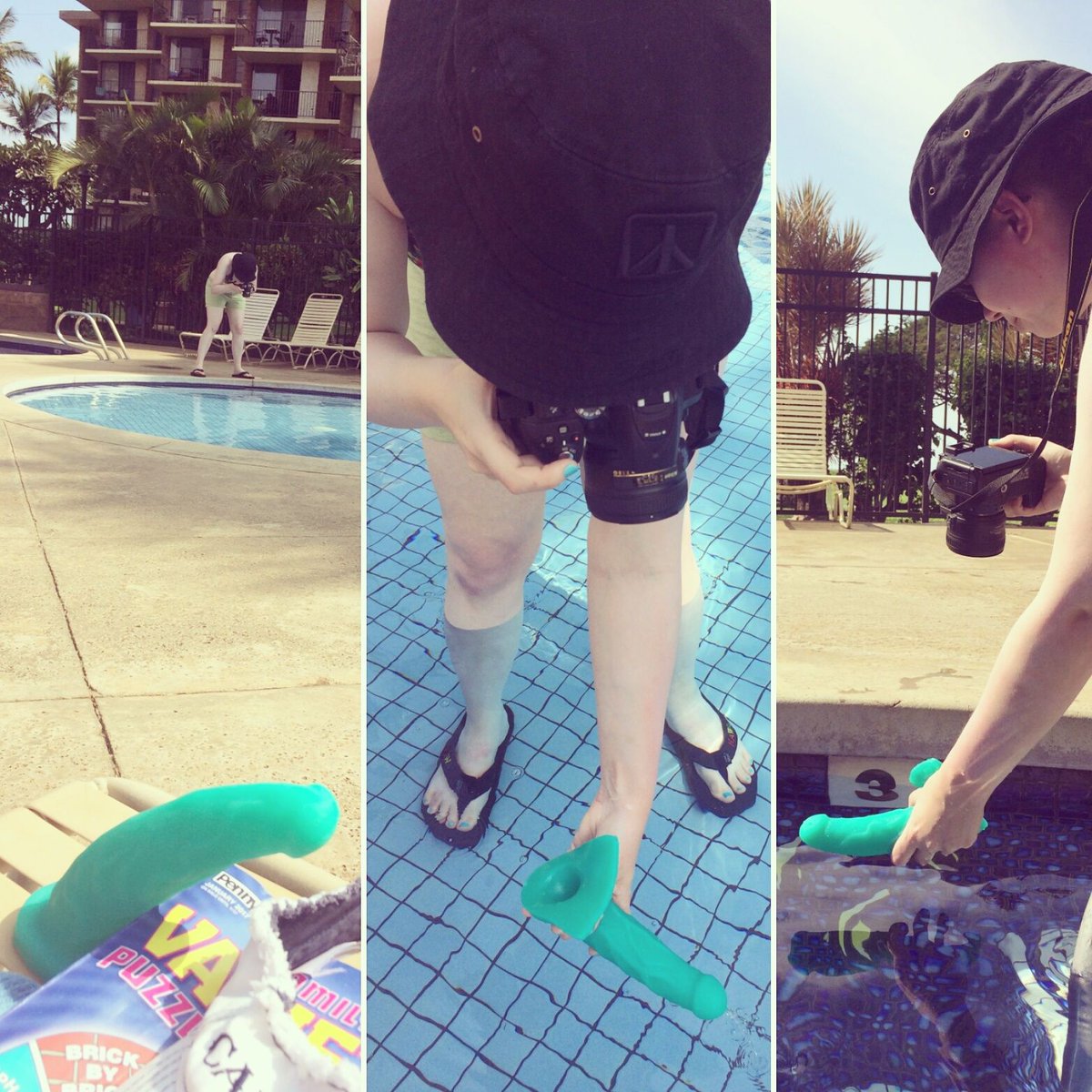 Forever chasing the perfect sex toy photo, this time by the pool while on vacation in Maui because my mom insisted upon it Forever chasing the perfect sex toy photo, this time by the pool while on vacation in Maui because my mom insisted upon it