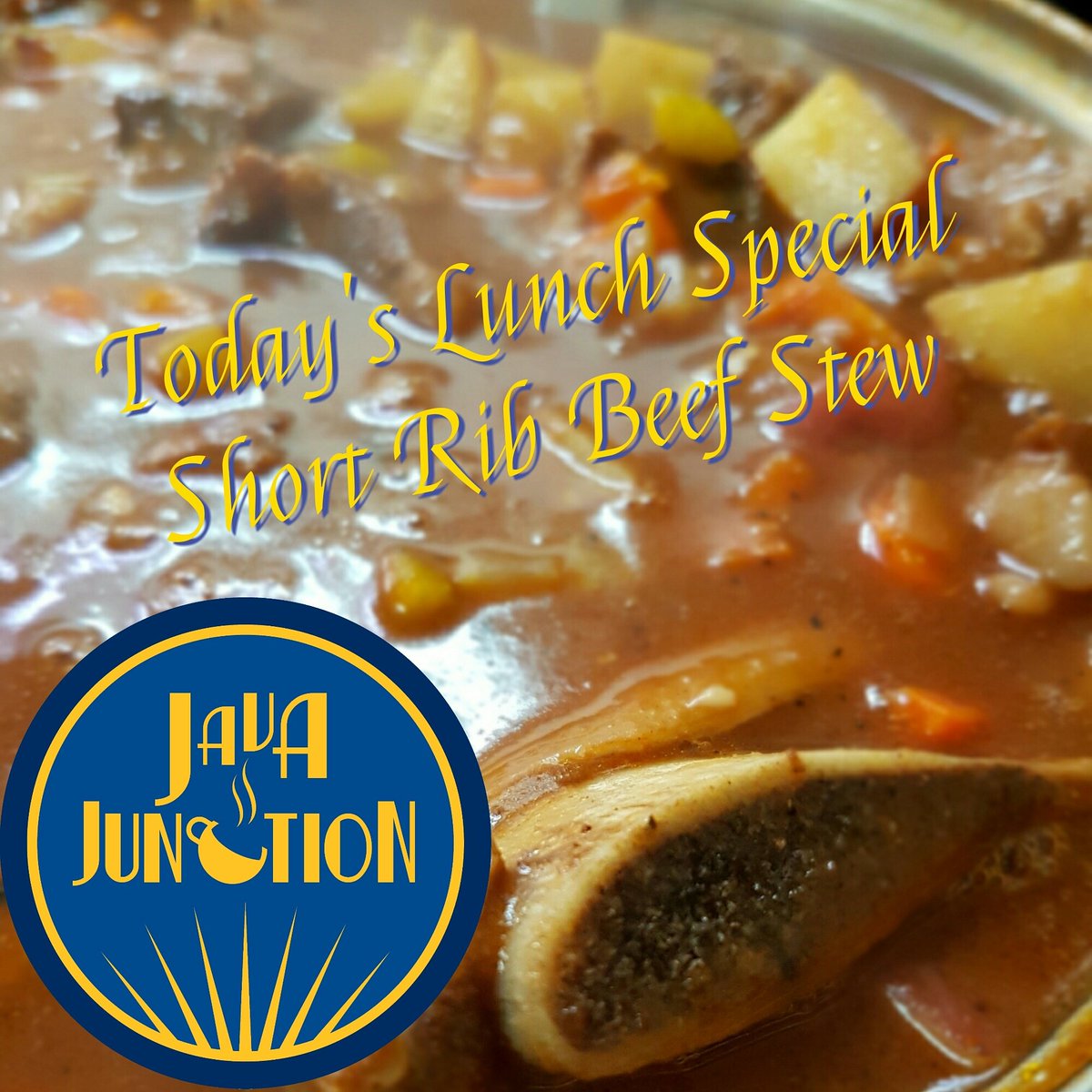 JavaJunction671's tweet image. #JavaJunctionGuam #LunchSpecial #ShortRibBeefStew #MmmMmmGood #AlwaysHomemade #AlwaysDelicious