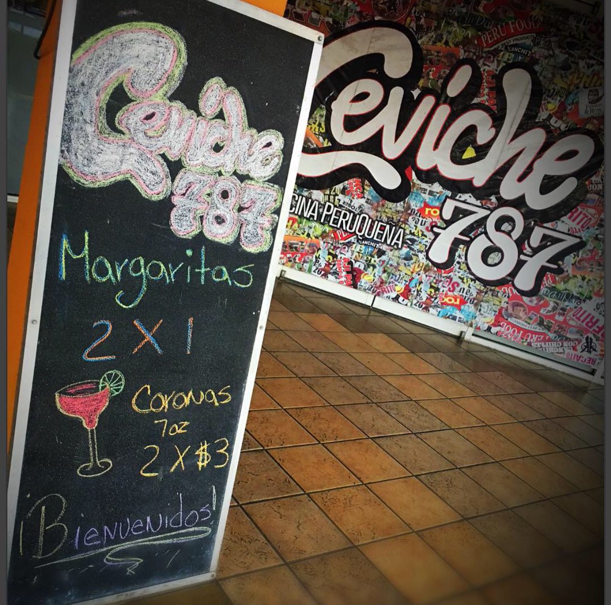 ceviche787's tweet photo. Martes de #Ceviche787 con el mejor Happy Hour
Margarita Flavors 2 x 1 
Aperitivos 2 x 1 
Cervezas 7oz 2 x $3 
Bucket 7 x $10 https://t.co/lCZRAH9Kri