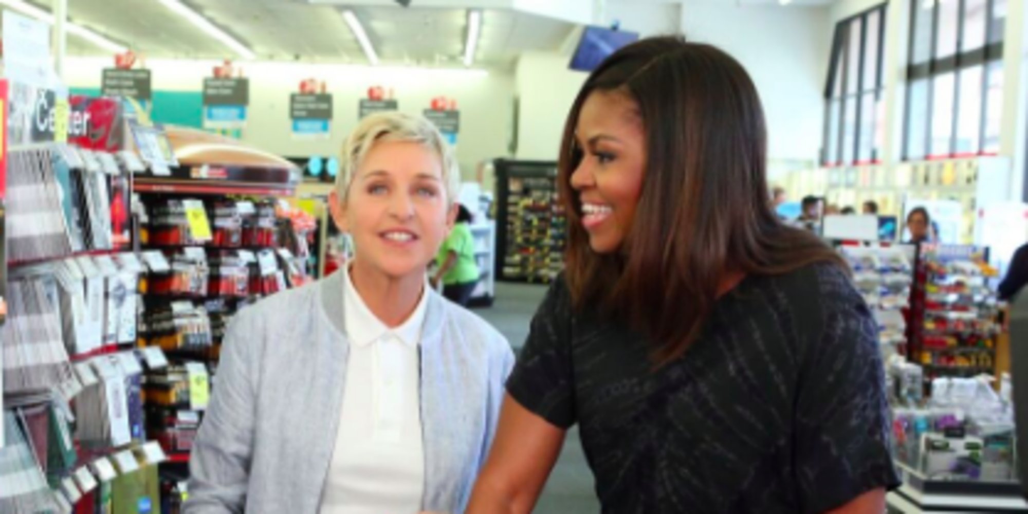 Remember when Ellen and Michelle Obama went shopping together? (Happy birthday, Michelle!)  