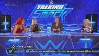 The chat gets red hot on #TalkingSmack, right after #SDLive and #205Live, only on .