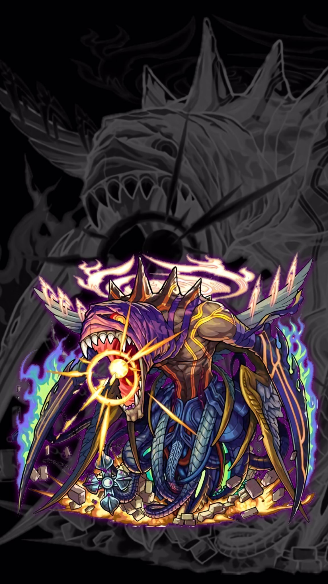 モンストしよう 画像編集 バベル進化 神化の待受画像を作ってみた モンスト モンスターストライク T Co Iohvmm7vqh Twitter