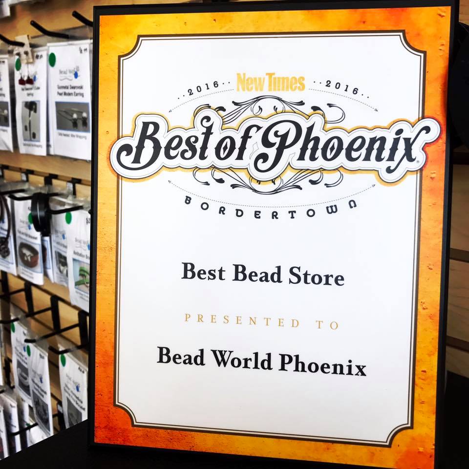 BeadWorldinc's tweet photo. Woot woot!!! Check out what we just got! Such an honor!! 💜💜💜

#beadworld #bestofphoenix #bestbeadstore https://t.co/VyZTelw8m1