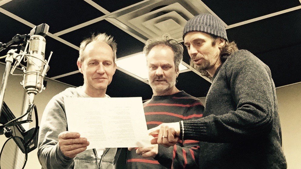 iarlavox's tweet photo. Tracking vocals for Olagón at Princeton with the great @mdechiazza and Dan Trueman https://t.co/qxyOIk0QdU