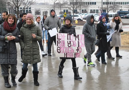 Dearborngov's tweet image. Thanks to all who participated in #TheRealDearborn Unity March on #MLKDay2017 in #Dearborn, Michigan.