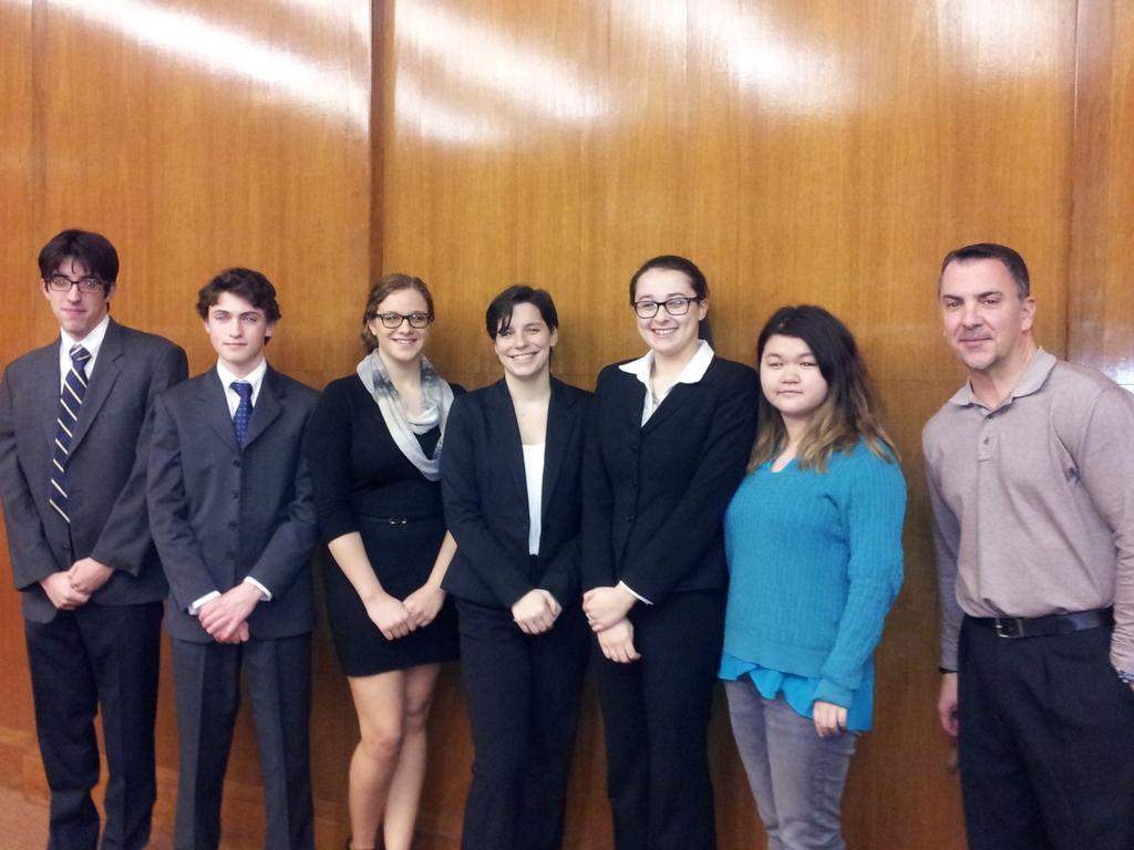 academics4life's tweet photo. Round 3 of Mock Trial for PRHS ... all smiles about their win! Congrats to all! @ParkRidgeSupt https://t.co/XkDj0NKezd