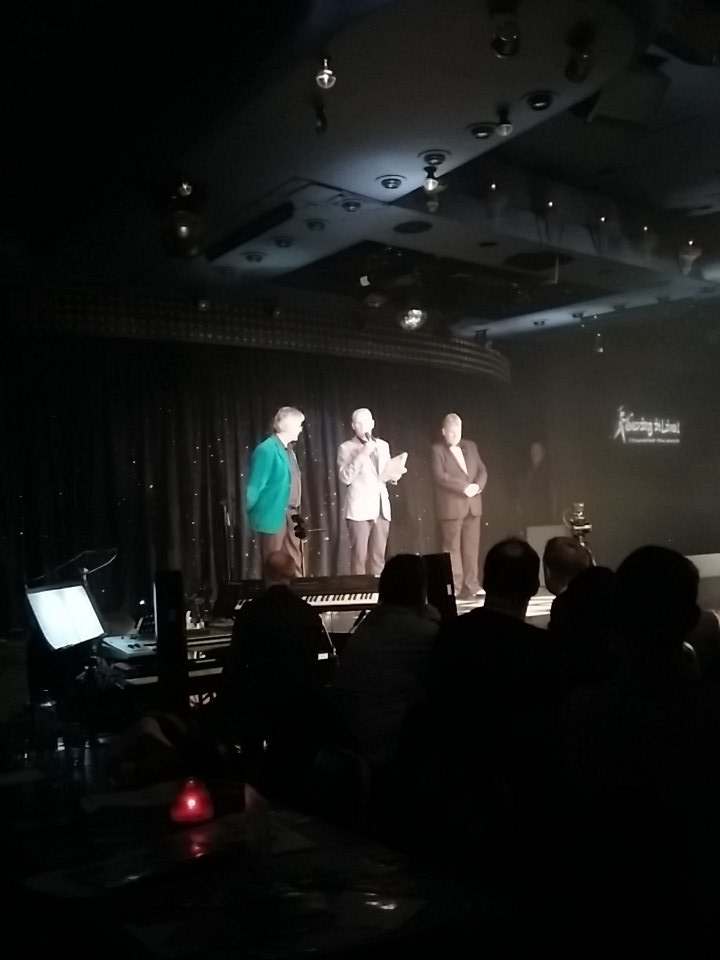 keepingitliveuk's tweet photo. The John coolie award for comedy goes to Nicky Flash! #keepingitliveuk https://t.co/dGMnxlgbto