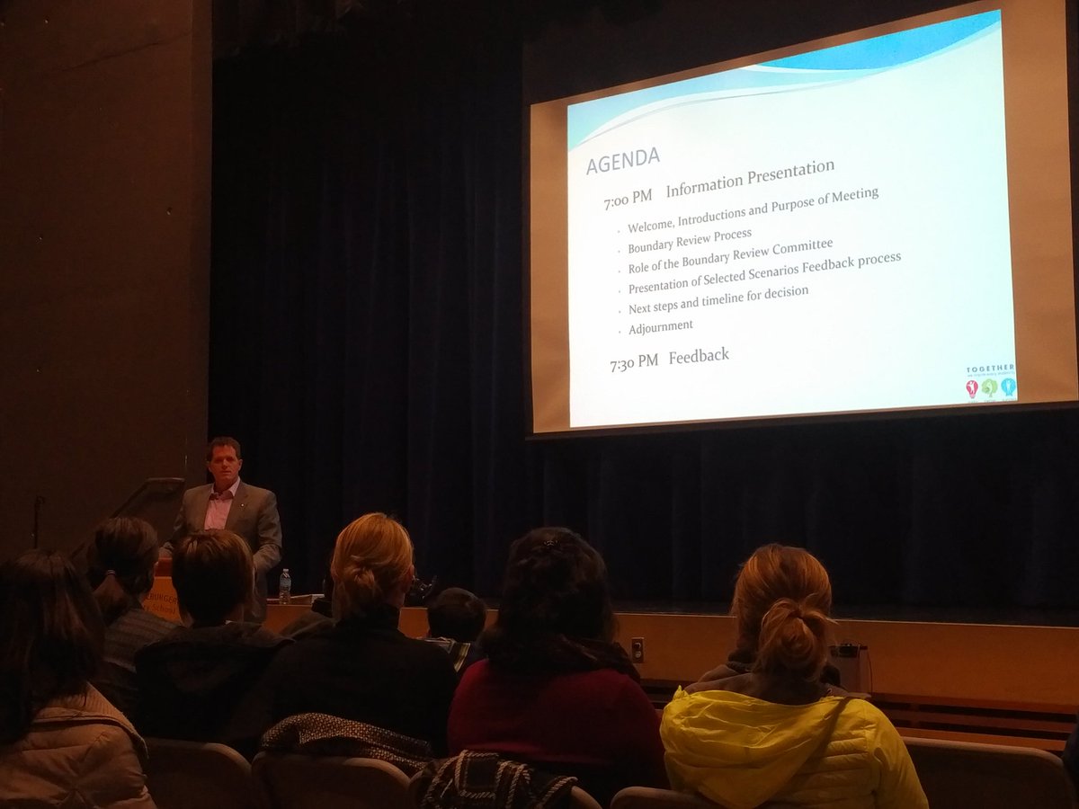 Welcome to Milton Boundary Review Evening w host Superintendent Gord Truffen Please provide feedback on website for our schools <a href="/HaltonDSB/">HDSB</a>