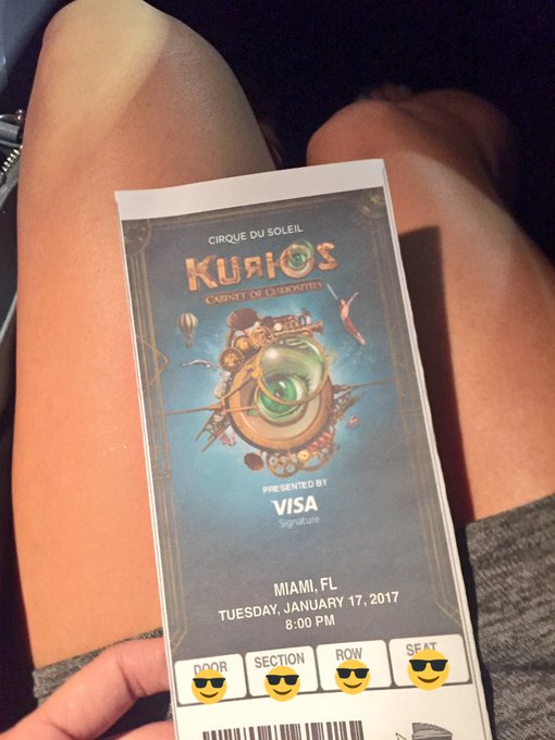 Stoked to see Cabinet des Curiosit&eacute;s tonight! @_Infamous_ @cirque https://t.co/nSr7caHg3s<a href="/tag/vixenarmy"class="tags"><span>#vixenarmy</span></a>