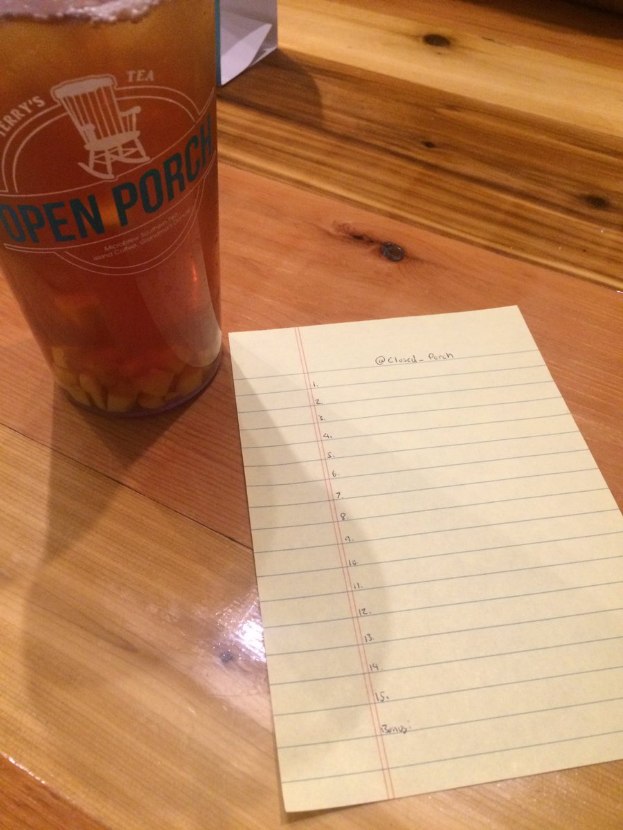 Closed_Porch's tweet photo. It's so good to be back!!! #TriviaTuesday https://t.co/K6tmBiD4O0
