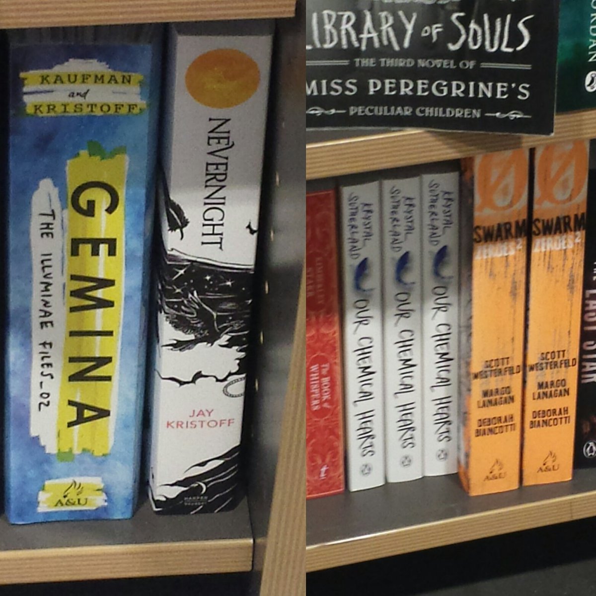 armchairlibrary's tweet photo. Spotted in the wild at Sydney Domestic Airport #LoveOzYA #LoveOzAuthors https://t.co/0Ue4ZOoHfW