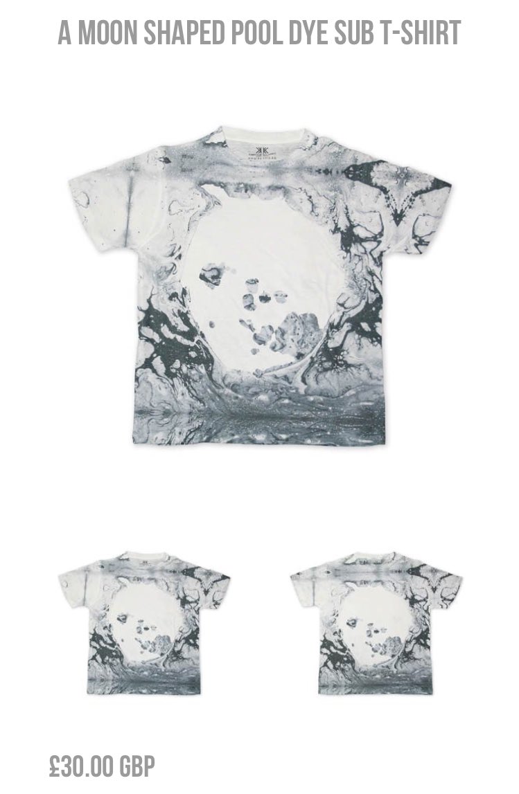 A MOON SHAPED POOL DYE SUB T-SHIRT | Clothes | W.A.S.T.E. UK A MOON SHAPED POOL DYE SUB T-SHIRT | Clothes | W.A.S.T.E. UK