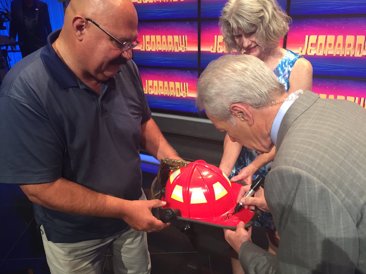 Jeopardy! on Twitter "Peggy is on a mission to help firefighters