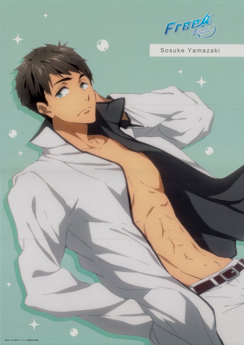 Yaoi_Fujoshi29's tweet photo. #77DaysFreeChallenge :3
Día 17: Personaje con el mejor físico.
¡Obvio! Siempre! #SousukeYamazaki! ;u; SU CUERPO DE DIOS! <3 https://t.co/DyXtQnzd2b