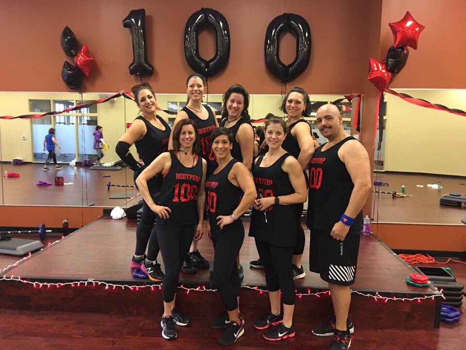 MargoVardakis's tweet photo. #BODYPUMP100 https://t.co/R1cVHBLYTK