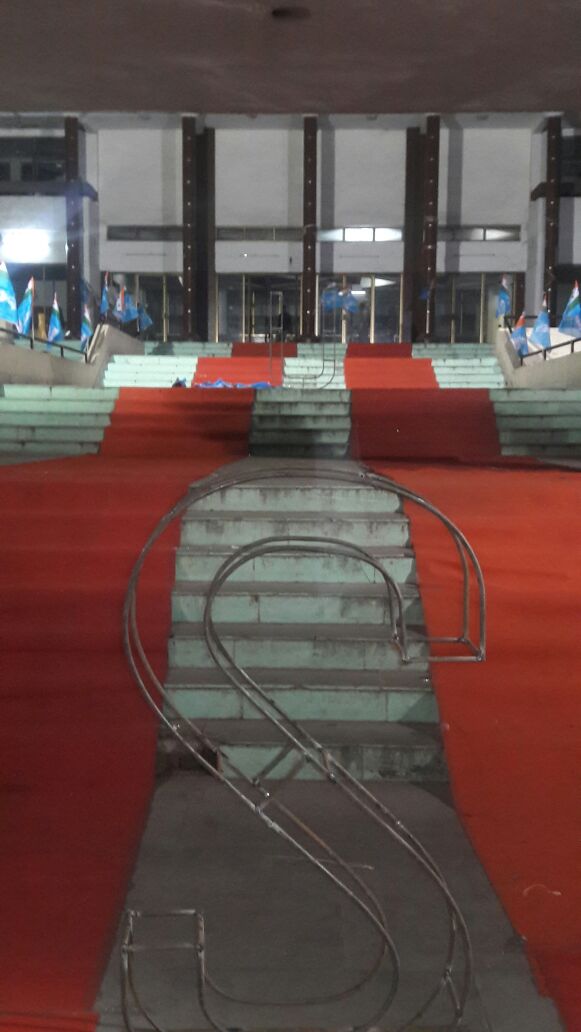 nsui's tweet photo. Ongoing preparations for #NSUI_छात्र_महापंचायत at Raipur, Chhattisgarh.
@NSUI_CG @AmritaDhawan1 https://t.co/RuUKVOojPL