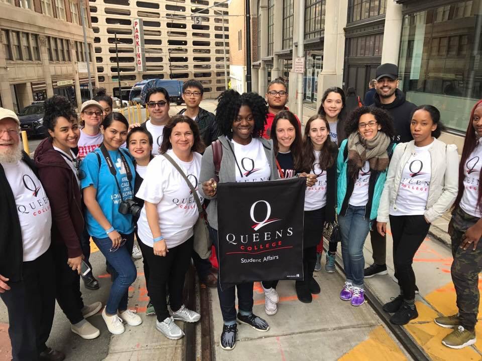2017QCFootsteps's tweet photo. Queens College, Justice and Knowledge! https://t.co/V8DumgBRg4