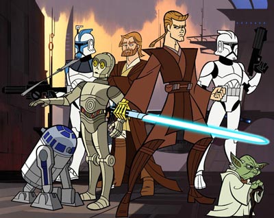 Happy birthday to Genndy Tartakovsky! We\re playing his version of Clone Wars. 
