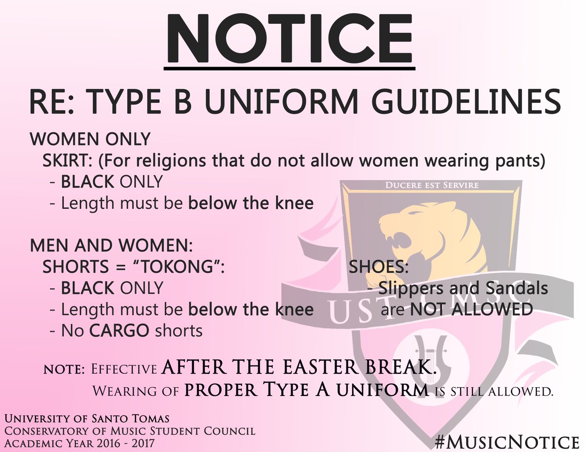 ustcmsc's tweet photo. Please be guided accordingly! Spread the word, Musicians! Thank you! #USTCMSC #MusicNotice https://t.co/23AT5578wM