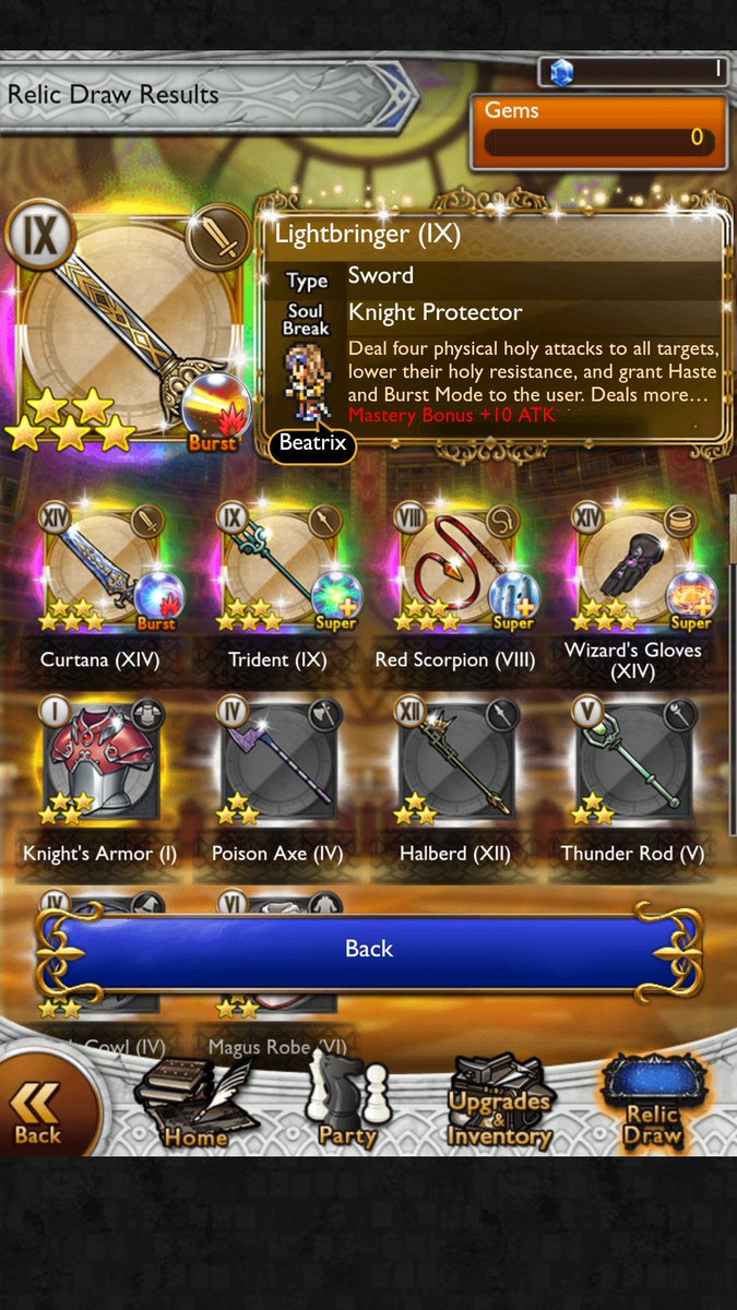 shinyo_ffrk's tweet photo. @FFRKCentral #DU28 Lucky Draw. Chasing Y'shtola or Alphinaud BSB but can't complain with RNG this time. https://t.co/FuJHXaSKya