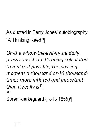 db_drivenmedia's tweet photo. As quoted in Barry Jones’ autobiography “A Thinking Reed” https://t.co/9FcoG8JTWR