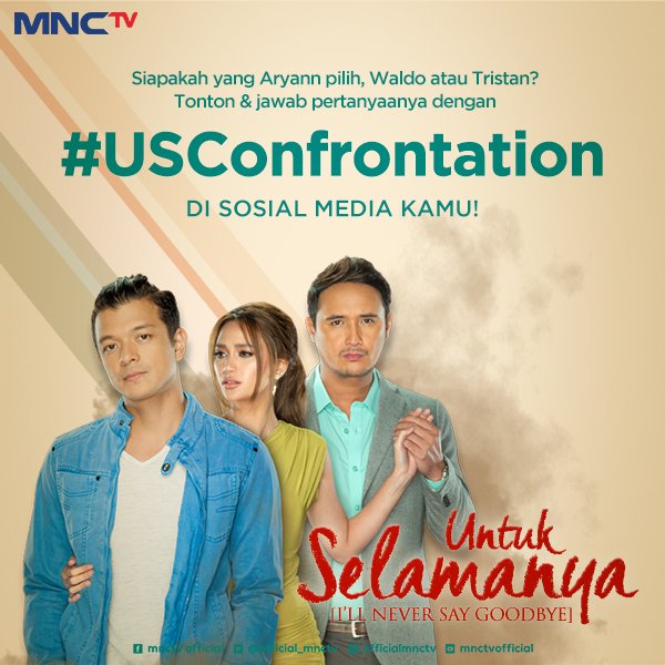 Official_MNCTV's tweet photo. Semakin rumit & tak terkendali. Lagi-lagi Waldo yang jadi korban persaaan Aryann. Makin dramatis #USConfrontation https://t.co/XKoVRuI6qq