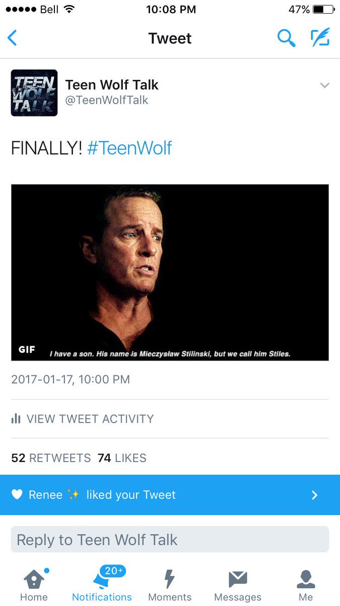 TeenWolfTalk's tweet photo. Ya I'm just going to call him mischief cause I can't even begin to pronounce mieczyslaw #TeenWolf https://t.co/S9xQH80uHA