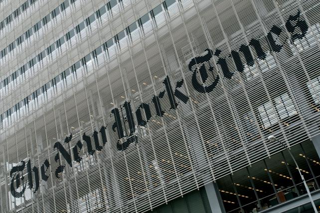 adage's tweet photo. .@nytimes says it will invest $5 million to cover Trump https://t.co/f2QiE1tjDS https://t.co/t6v1aUQ8Tn