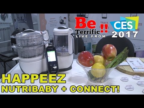 friendlydb's tweet photo. HAPPEEZ Nutribaby  Connect Smart Food Processor at CES 2017 on BeTerrific WATCH at: https://t.co/xQNLd39nr4 https://t.co/Vu7c3IMYWX