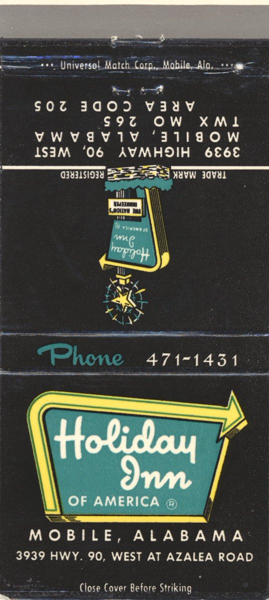I haven't been as active on here as I should be, but I am working hard on scanning more than 2,000 old <a href="/HolidayInn/">Holiday Inn by IHG</a> matchbooks.