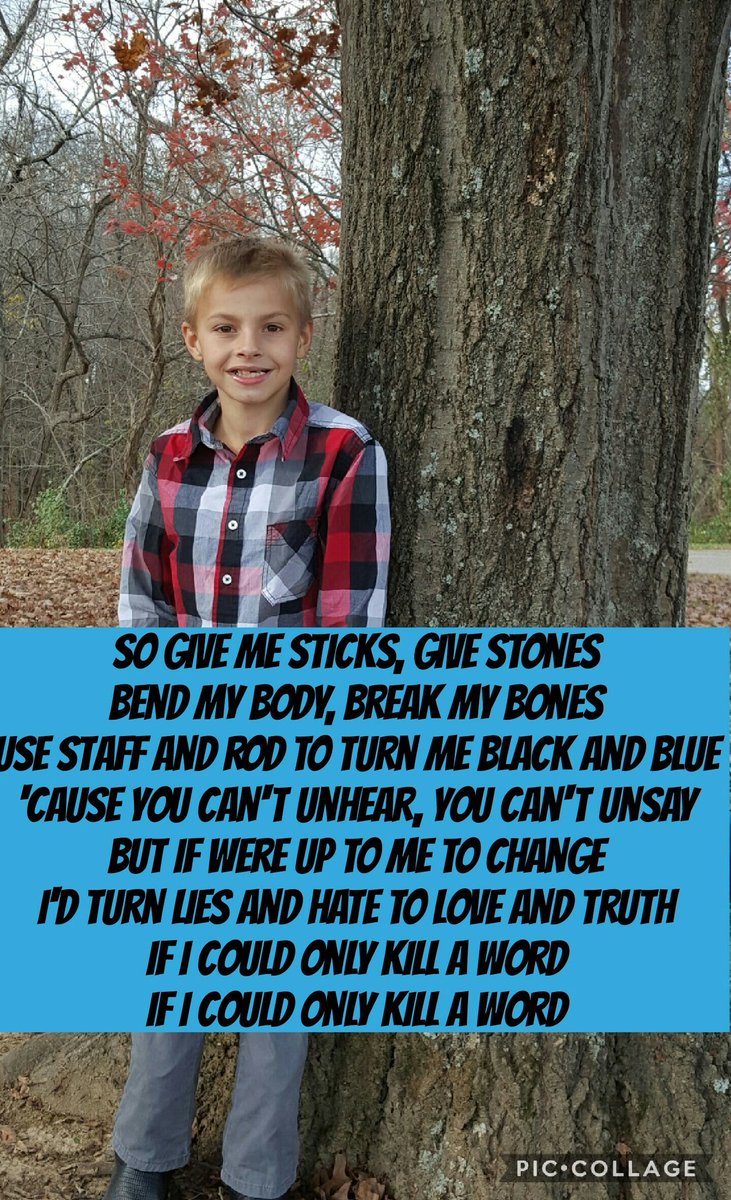 gbechtel101's tweet photo. @ericchurch Love #Killaword this song remindes me of my son gets #bullyed all the time...awsome song... https://t.co/7XVvMVkm2a