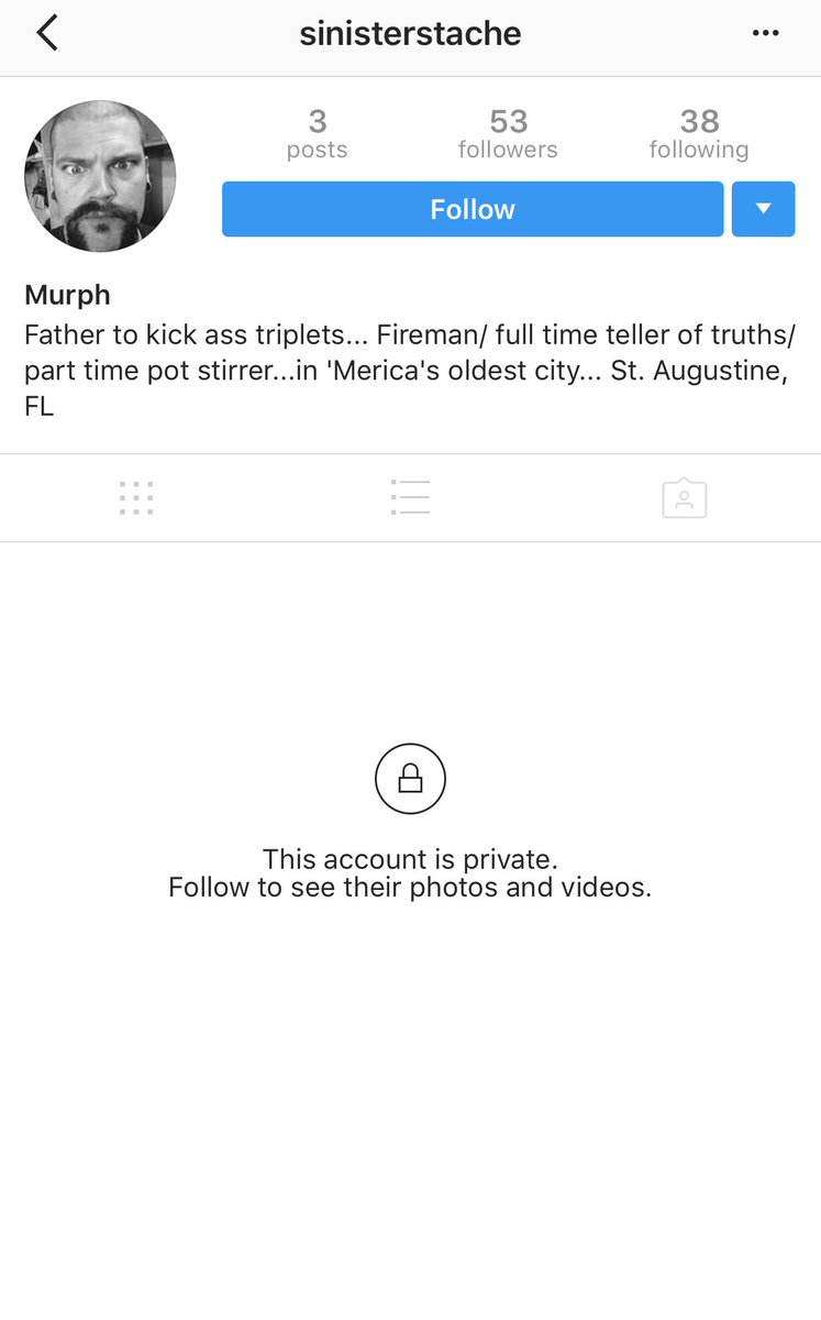 Consequences911's tweet photo. SINISTERDOUCHE! @instagram is #Murph's new #Twitter! "FT Teller of TRUTHS" hides behind 4yr-old profile pic &amp; PRIVATE profile. TRUTH LMAO!!! https://t.co/DiM7rqpttS