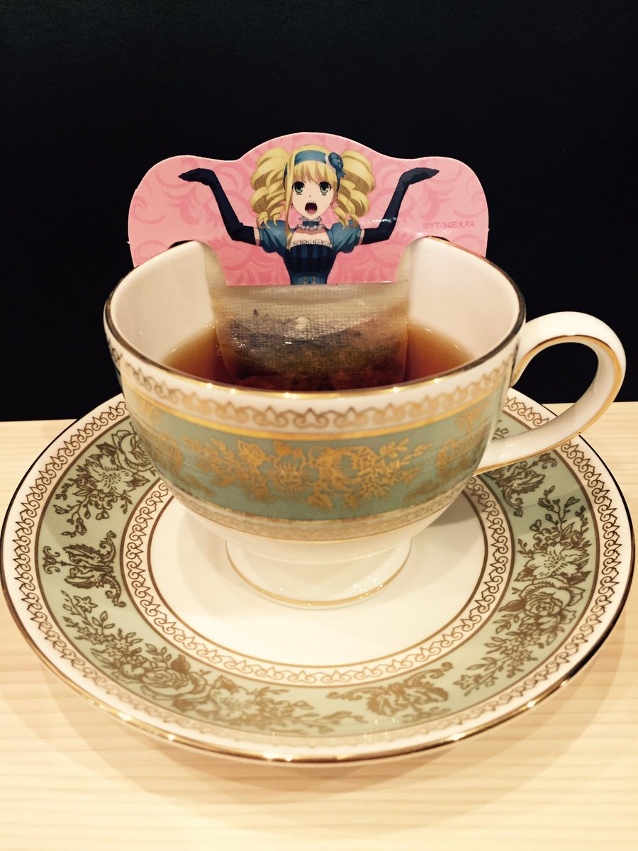 toboso_official's tweet photo. 劇場版のグッズが続々と職場に届いています〜！まずはティーバッグセット！早速いれてみました。先生大はしゃぎです笑(スタッフH) https://t.co/3msI0z08Ht
