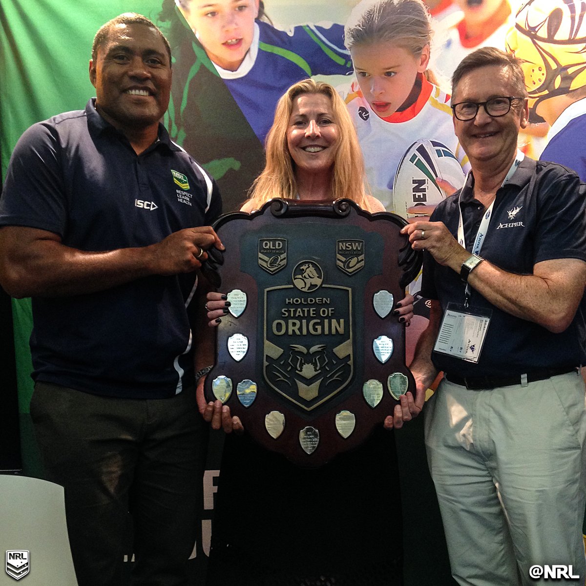 📸 <a href="/PetCivo/">Petero Civoniceva</a> was a keynote speaker on day 3 of the international #achper2017 conference. 

#NRL #PlayNRL