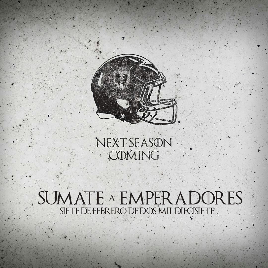 emperadores_uy's tweet photo. Inicio de prácticas, 7 de Febrero!
Que estás esperando?!
#EmperadoresUruguay
#nextseasoniscoming https://t.co/DIezn4qids