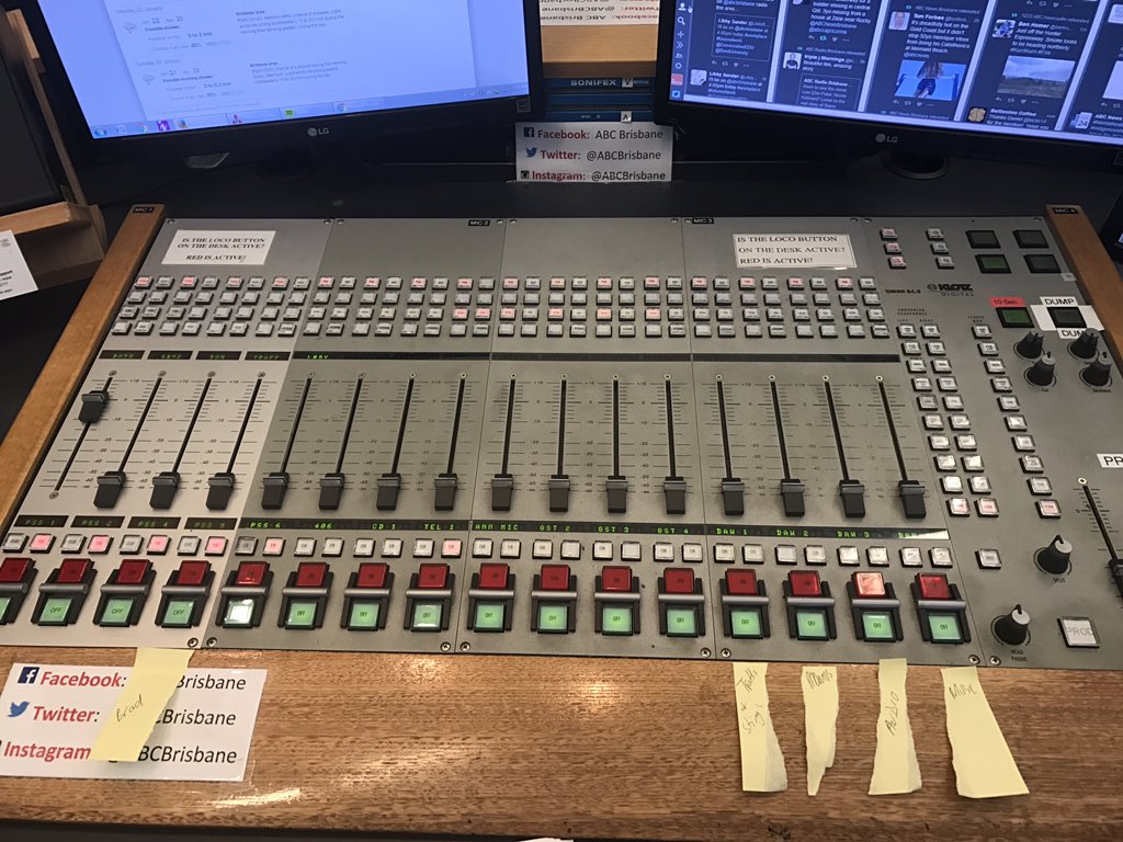 You try and work this smoothly. <a href="/abcbrisbane/">ABC Brisbane</a>