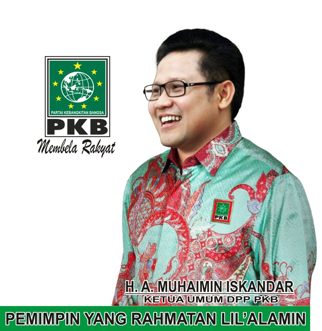 <a href="/cakiminpkb/">Cak Imin</a> Pemimpin Yang Rahmatan lil'Alamin #PKBMembelaRakyat <a href="/Kadir_Karding/">Abdul Kadir Karding</a> @BeritaPKB <a href="/CucunA44/">cucun syamsurijal</a> @emhasanwahid <a href="/PKBTV/">PKBTV</a> <a href="/pkb_news/">#JokowiMarufAmin</a> <a href="/4le_lie/">lie</a>