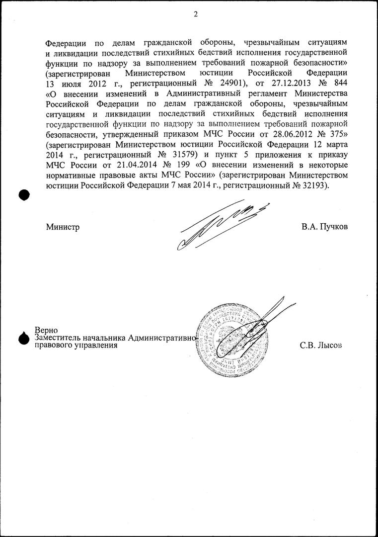 приказ мчс россии от 14.11.2008 687 с изменениями