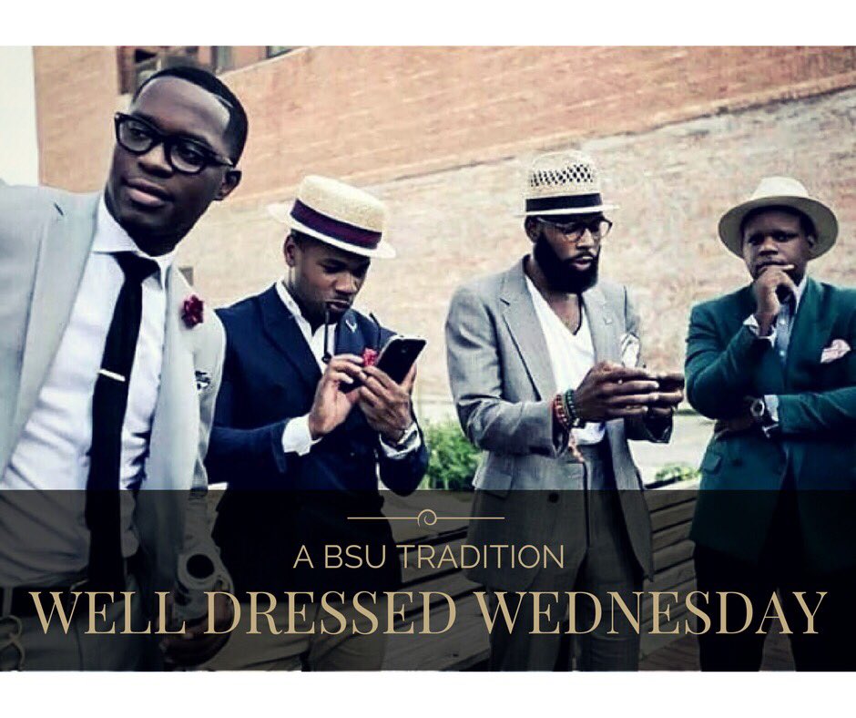 MamaJo25's tweet photo. #WellDressedWednesdays are back starting tomorrow ! @wsuBSU #KnowledgeAndUnityThroughCommunity https://t.co/Mv1tNA7JgS