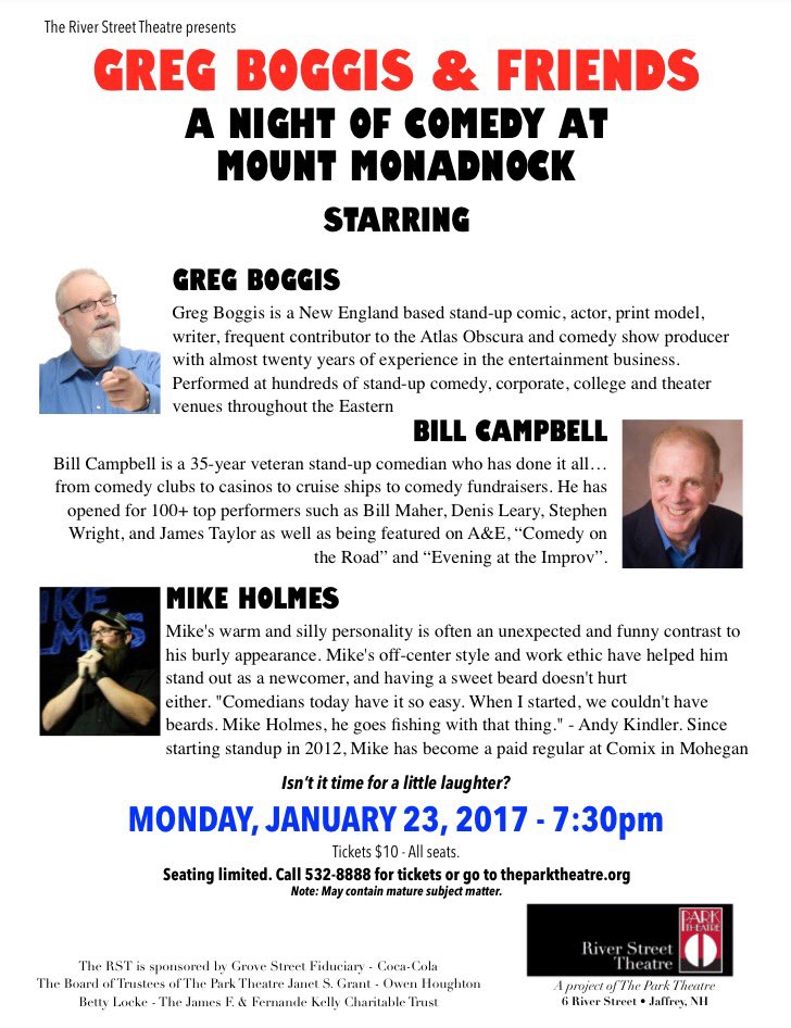 BoggisNews's tweet photo. Coming to Jaffrey, NH. https://t.co/IGFSTEfhxz