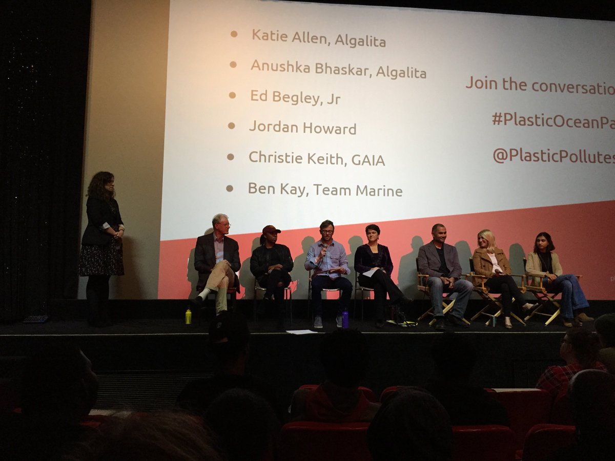 PlasticPollutes's tweet photo. "Vote with your dollars" @edbegleyjr #plasticoceanpanel #APlasticOcean https://t.co/9GAKz2zLPd