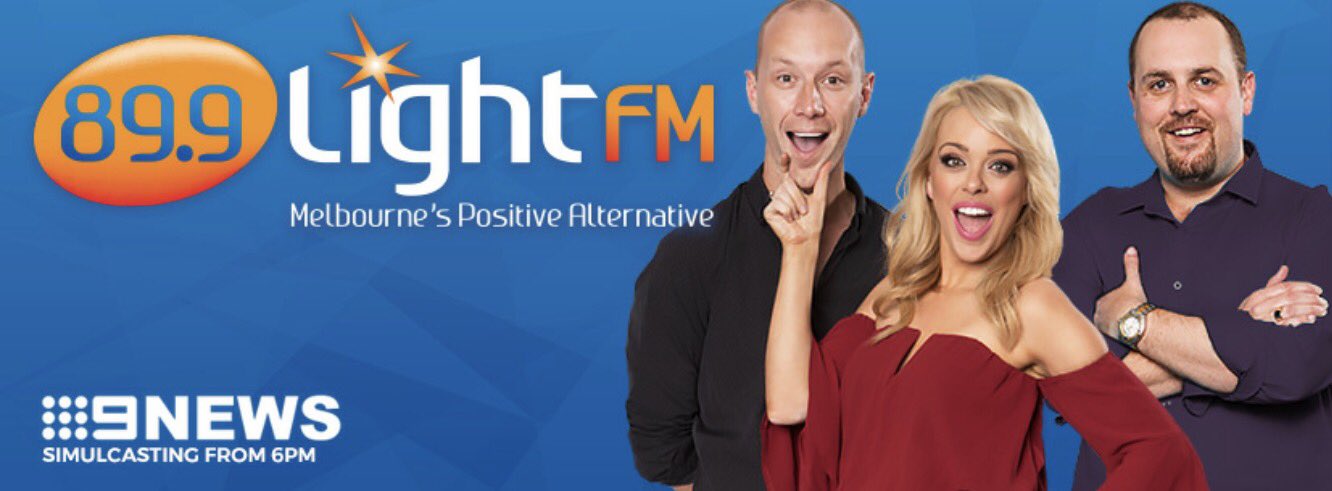 89.9 TheLight on Twitter: "Lucy &amp; Kel return morning from 6am! Then Leroy back from 3pm for the drive before simulcast of @9NewsMelb at 6pm. https://t.co/crL8gfNzgh" / Twitter